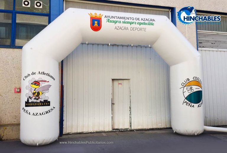 Arco Hinchable para Ayuntamiento de Azagra