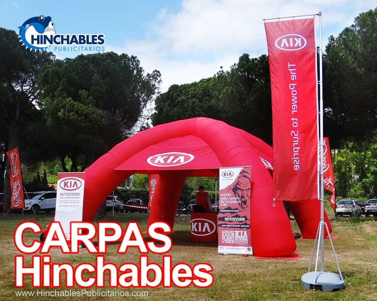 Fabricantes de Carpas Hinchables