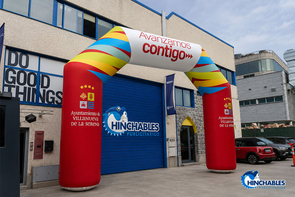 Arcos hinchables para ayuntamientos: eventos deportivos y campañas municipales