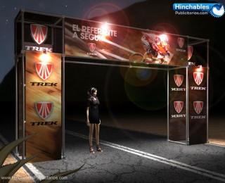 Vista Iluminación del Arco Rígido