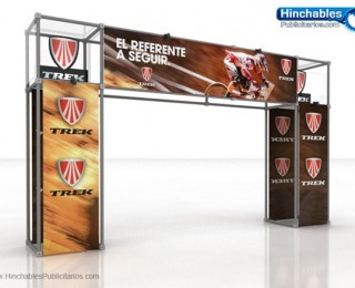 Arcos Rígidos con Iluminación Nocturna