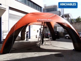 Carpa Hinchable para Eventos L´ORÉAL