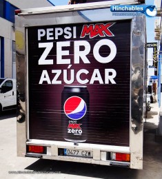 Rotulacion de Vehiculo PEPSI zero azucar