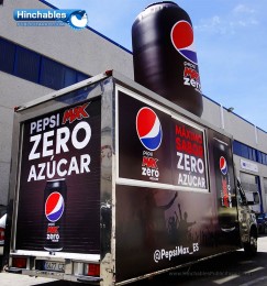 Rotulacion de Vehiculo PEPSI zero azucar
