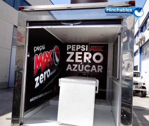 Rotulacion de Vehiculo PEPSI zero azucar