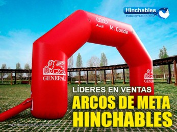 Somos fabricantes de Arcos de Meta Hinchables y estamos acostumbrados a la personalización de los arcos de meta. Arcos de Meta Hinchables Madrid