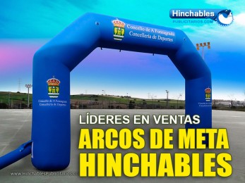 Los modelos de los Arcos de Meta Hinchables son innumerables y aseguran la satisfacción de nuestros clientes para todo tipo de actividades en exteriores. Arcos de Meta Hinchables