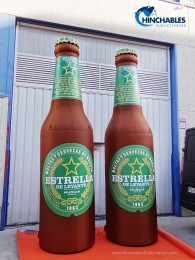 Botellas Hinchables ESTRELLA de Levante