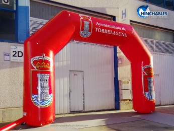 Arco Hinchable Ayuntamiento Torrelaguna
