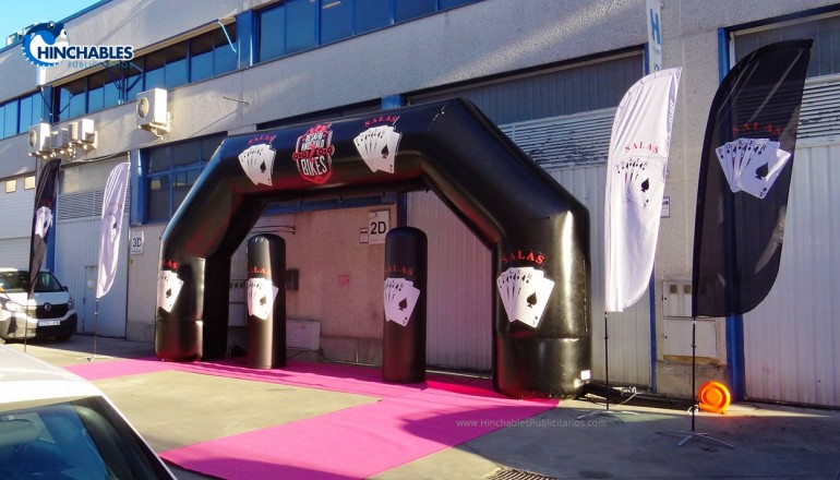 Arco Hinchable, Totems y Banderas El Desafío Andévalo 2 Bikes
