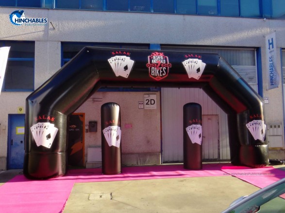 Arco Hinchable, Totems y Banderas El Desafío Andévalo 2 Bikes